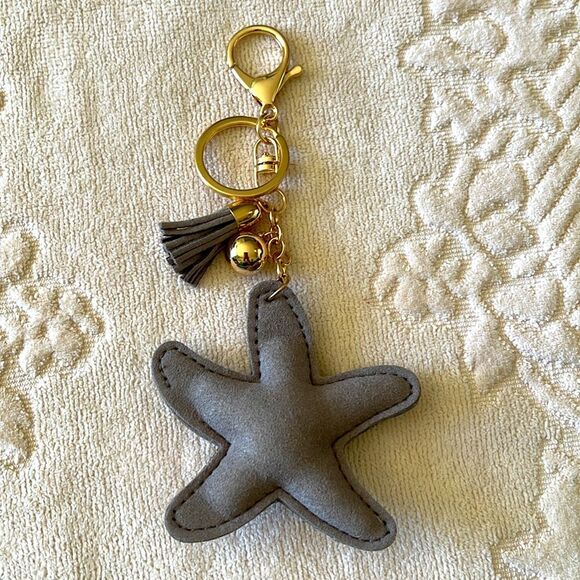 Starfish Purse Charm or Keychain - Picture 4 of 4
